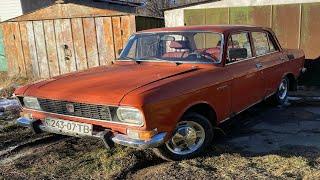 Started Moskvich 2140 after 9 year in  the garage + Test drive