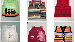 Adorable Knits : Handmade baby sleeveless sweaters showcase