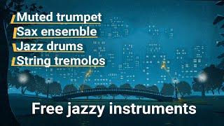 Write your own jazzy soundtrack with these free instruments!