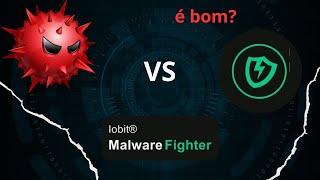 Iobit Malware Fighter 10 Free VS Vírus - Teste de antivírus, Teste do Iobit Malware Fighter Free