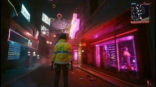 Cyberpunk 2077 3rd person / Uber side hustle / MODS