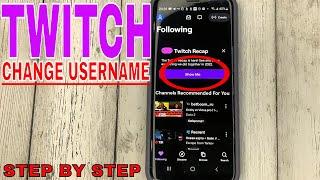  How To Change Username On Twitch 