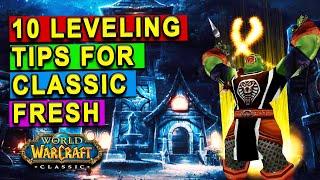 Top 10 Leveling Tips for Fresh Classic WoW