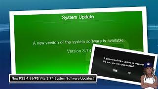New PS3 4.89/PS Vita 3.74 System Software Update? Let's talk about it! | Nagato Revenge
