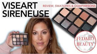 VISEART • Sireneuse Etendu • review, swatches, comparisons and looks. #viseart #viseartsireneuse