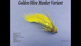 TYING THE GOLDEN OLIVE MUNKER VARIANT WITH RYAN HOUSTON 2017