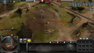 Coh 2 Wikinger Mod PvP #67 - 1v1 - (nerfed)Lowland Infantry vs SS Panzer