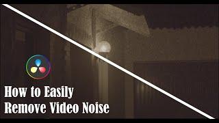 How to Remove Video Noise in Davinci Resolve | Easy Noise Reduction! | Davinci Resolve Tutorials #01