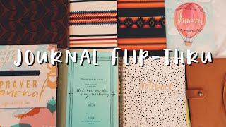 Journal Flip Through (all my journals from 2019)