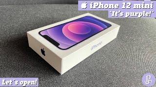 Apple iPhone 12 mini "It´s purple!" - Let´s open!