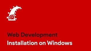 Ruby on Rails - Installing on Windows