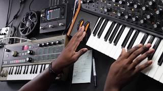 AEROS Loop Studio + BeatBuddy + Synth Loop Performance featuring Geenius Keys