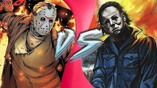 JASON VOORHEES vs MICHAEL MYERS! (Jason vs Micheal Animation) | CARTOON FIGHT CLUB!