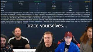 YST Reacts to Nub Raids reacts to J Gigs reacts to Darth reacts to Kizzle | Raid Shadow Legends