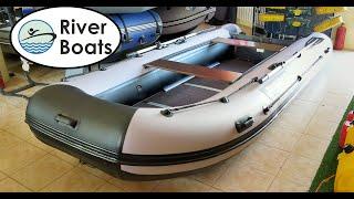 ЛОДКА ПВХ RIVERBOATS 370 ПАЙОЛ| РАСПАКОВКА| КРАТКИЙ ОБЗОР