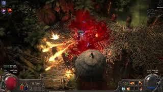 POE 2 ~ Avatar of Fire + FireBall + Double Walls + Hammer of the Gods ~T10