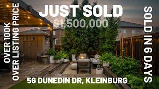 JUST LISTED - 56 Dunedin Dr, Kleinburg, ON - BY MICHAEL VENNARE
