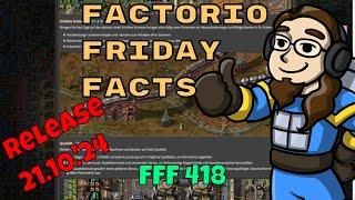 Factorio Friday Facts #418: Release 21.10.!