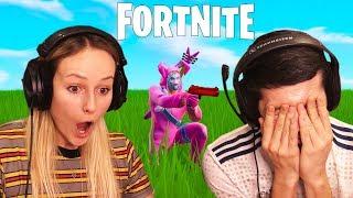 My BOYFRIEND Teaches Me How To Play FORTNITE W/ Talia & Gee!