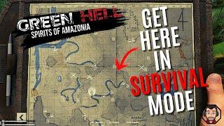 HOW to get to SPIRITS OF AMAZONIA in SURVIVAL Mode GREEN HELL