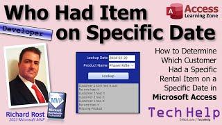 How to Determine Who Had a Specific Item on Specific Date in Microsoft Access