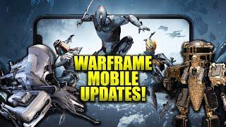 The New War Railjack Necramechs Come To Warframe Mobile! Sign Up For IOS Mobile Beta!