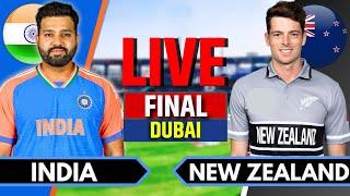 India vs New Zealand, Final | Live Cricket Match Today | IND vs NZ | Champions Trophy, Last 14 Overs