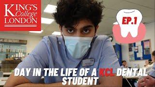 Day in the life of a KCL DENTAL student | EP.1 (1ST in WORLD)