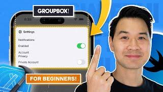 SwiftUI GroupBox Tutorial