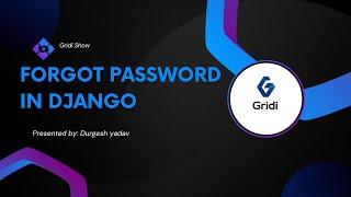 Forgot Password Functionality In Django| reset password in django