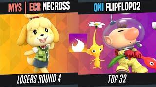 Blaze Games - SSBU Singles | Losers Top 12 : Necross (Isabelle) vs flipflop02 (Olimar)