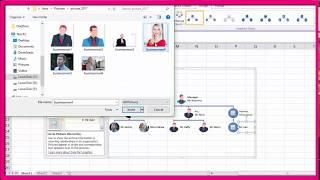 EXCEL: Create organization chart template quick easy!!!!!!!!