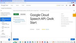 Google Cloud Speech API: Quick Start Tutorial - Lab Solution | GDSC 2023