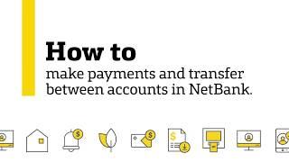 How to make payments and transfer between accounts in NetBank