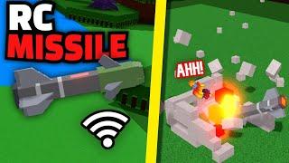 Mega Explosive RC MISSILE (Funny Tutorial) | Roblox Build a Boat for Treasure