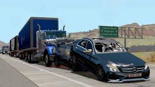 Truck Pileups Crashes - BeamNG.Drive