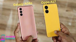 Samsung Galaxy A04s vs Oppo A17 Speed Test and Camera Comparison