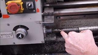 How to replace the leadscrew shear pin on a metal lathe