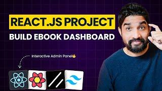 Build a React Js Dashboard With React Js, React Query and Shadcn Ui (2024) | Coder's Gyan