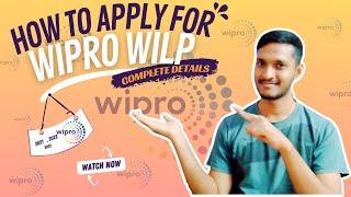 wilp wipro | how to apply for wipro wilp 2023 | wipro recruitment |