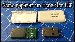 CÓMO REPARAR UN CONECTOR USB DAÑADO