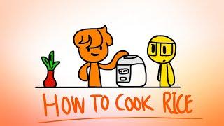 How to cook rice (animation)