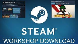 Download Workshop Mods Without Steam (Rimworld, Call of Duty, Garry's Mods)