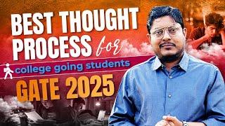 Best Thought process for college going students GATE 2025 #gateacademy #gate2025