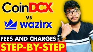 CoinDCX Vs WazirX Fees Compariosn | CoinDCX vs WazirX | Best Crypto app in India |