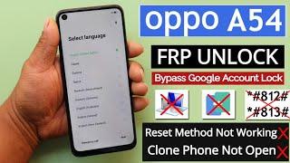 OPPO A54 FRP BYPASS || OPPO A53 FRP BYPASS WITHOUT PC || ALL OPPO FRP BYPASS THIS METHODE 