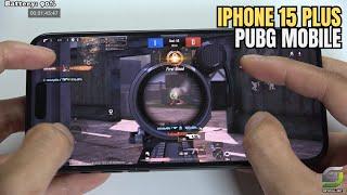 iPhone 15 Plus test game PUBG Mobile