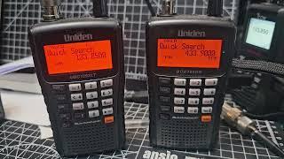 Uniden 125 & Uniden 160DN Side by Side