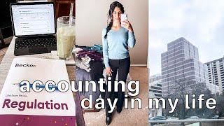 Day In The Life Of An Accountant & Studying For The CPA