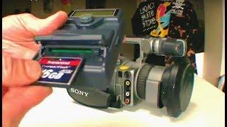 TAPELESS VX1000 / DN-60(A) CF CARD RECORDER DATAVIDEO VX SKATE FILMING